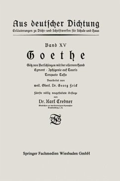 Goethe (eBook, PDF) - Credner, Karl; Frick, Georg