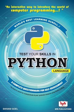 Cover TEST YOUR SKILLS IN PYTHON LANGUAGE (eBook, PDF)
