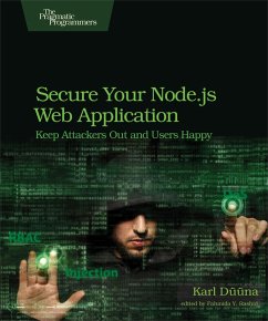 Secure Your Node.js Web Application (eBook, ePUB) - Duuna, Karl