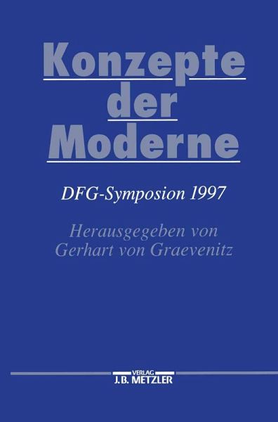 Konzepte der Moderne (eBook, PDF)