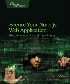 Secure Your Node.js Web Application (eBook, PDF) - Duuna, Karl