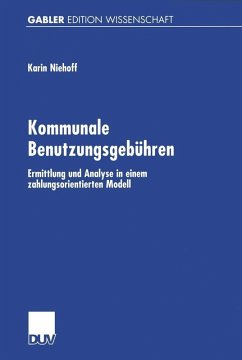 Cover Kommunale Benutzungsgebühren (eBook, PDF)