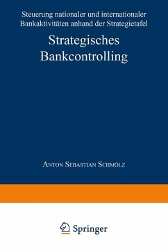 Strategisches Bankcontrolling (eBook, PDF) - Schmölz, Anton Sebastian