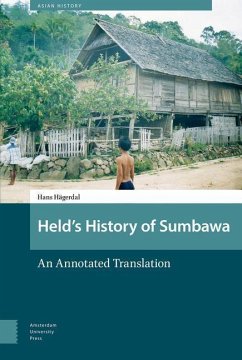Held's History of Sumbawa (eBook, PDF) - Hägerdal, Hans