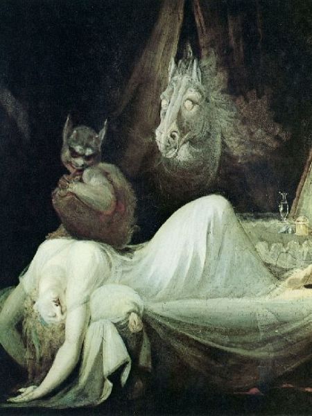 Johann Heinrich Füssli - Nachtmahr - 500 Teile (Puzzle) Johann Heinrich Füssli - Nachtmahr - 500 Teile (Puzzle)