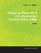 Hungarian Dance No.5 in F-Sharp Minor... - Bild 1