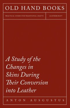 A Study of the Changes in Skins During Their Conversion into Leather (eBook, ePUB) - Schlichte, Anton Ausgustus