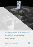 Access to Justice in Microfinance (eBook, PDF)