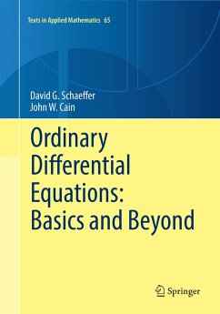 Ordinary Differential Equations: Basics and Beyond - Schaeffer, David G.;Cain, John W.