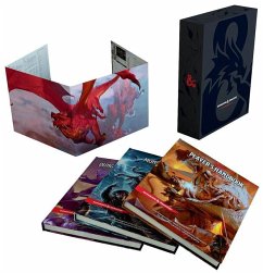 Dungeons & Dragons Core Rulebooks Gift Set (Special Foil Covers Edition with Slipcase, Player's Handbook, Dungeon Master's Guide, Monster Manual, DM Screen) - Wizards RPG Team