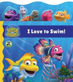 Splash and Bubbles: I Love to Swim! Tabbed Board Book - The Jim Henson Company