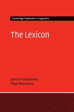 The Lexicon - Pustejovsky, James; Batiukova, Olga