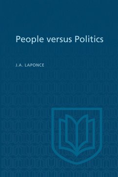 People Versus Politics - Laponce, J a
