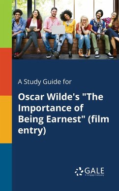 A Study Guide for Oscar Wilde's 