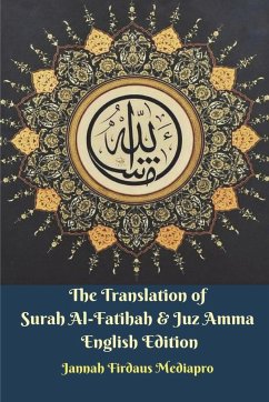 The Translation of Surah Al-Fatihah and Juz Amma English Edition - Mediapro, Jannah Firdaus