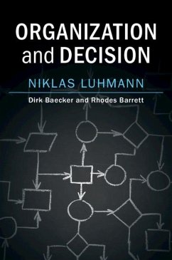 Organization and Decision - Luhmann, Niklas