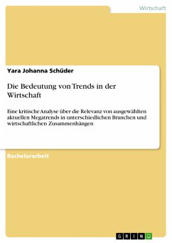 Die Bedeutung von Trends in der Wirtschaft (eBook, PDF)