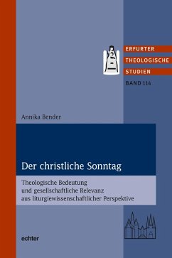 Der christliche Sonntag (eBook, ePUB) - Bender, Annika