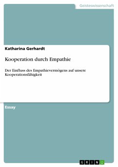 Kooperation durch Empathie (eBook, PDF) - Gerhardt, Katharina