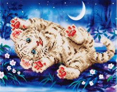 Cover DIAMOND DOTZ - Diamond Painting Baby Tiger