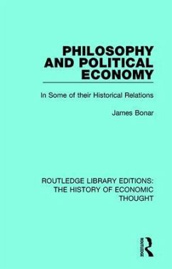 Philosophy and Political Economy - Bonar, James