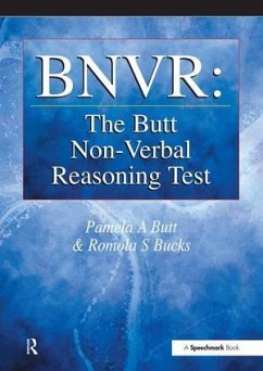 BNVR: The Butt Non-Verbal Reasoning Test - Butt, Pamela; Bucks, Romola