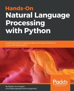 Hands-on Natural Language Processing with Python - Arumugam, Rajesh; Shanmugmani, Rajalingappaa