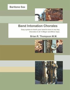 Baritone Saxophone, Band Intonation Chorales - Thompson, Brian R.