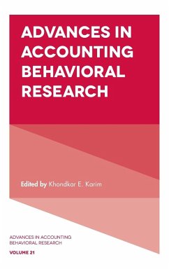 Advances in Accounting Behavioral Research