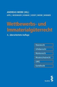 Cover Wettbewerbs- und Immaterialgüterrecht (f. Österreich)