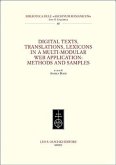 Digital Texts, Translations, Lexicons in a Multi-Modular Web Application: Methods Ans Samples