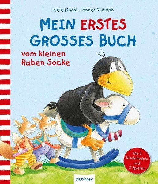 Der kleine Rabe Socke: Mein erstes großes Buch vom kleinen Raben Socke von  Nele Moost portofrei bei bücher.de bestellen