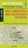 Wanderkarte Bad Liebenstein, Bad Salzungen, Trusetal