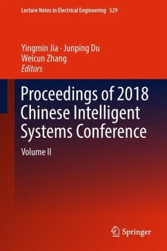 Proceedings of 2018 Chinese Intelligent Systems Conference