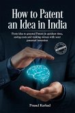 How to Patent an idea in India