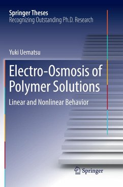 Electro-Osmosis of Polymer Solutions - Uematsu, Yuki