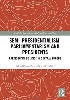 Semi-presidentialism, Parliamentarism and Presidents - Brunclík, Milos;Kubát, Michal