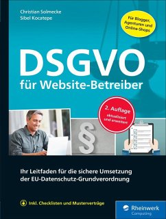 DSGVO für Website-Betreiber (eBook, ePUB) - Solmecke, Christian; Kocatepe, Sibel
