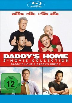 Daddy's Home 1+2 - 2 Disc Bluray - Mark Wahlberg,Will Ferrell,Linda Cardellini