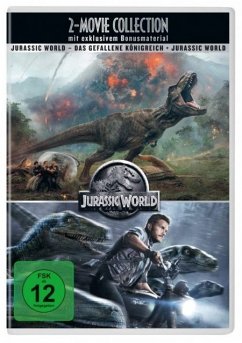 Jurassic World / Jurassic World: Das gefallene Königreich DVD-Box