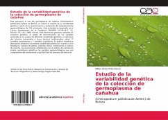 Estudio de la variabilidad genética de la colección de germoplasma de cañahua - Pinto Porcel, Milton Víctor