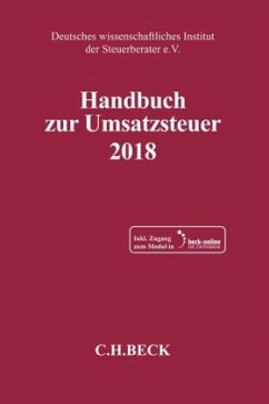 Cover Handbuch zur Umsatzsteuer 2018