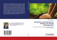 Limitations and Barriers In Health Care Waste Management
