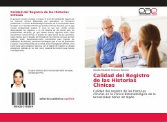 Calidad del Registro de las Historias Clinicas - Guevara Ramirez, Claudia Elizabeth