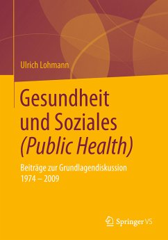 Gesundheit und Soziales (Public Health) (eBook, PDF) - Lohmann, Ulrich
