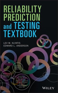 Reliability Prediction and Testing Textbook (eBook, ePUB) - Klyatis, Lev M.; Anderson, Edward L.