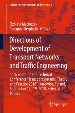 Directions of Development of Transport Networks and Traffic Engineering (eBook, PDF)