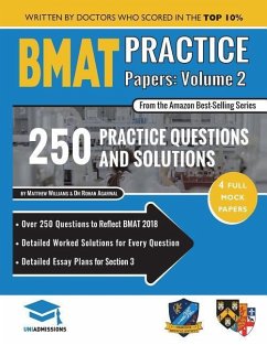 BMAT Practice Papers Volume 2 - Williams, Matthew; Agarwal, Dr Rohan