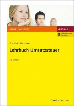 Lehrbuch Umsatzsteuer - Kortschak, Hans-Peter;Heizmann, Elke