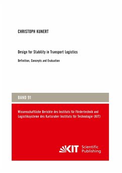 Cover Design for Stability in Transport Logistics - Definition, Concepts and Evaluation